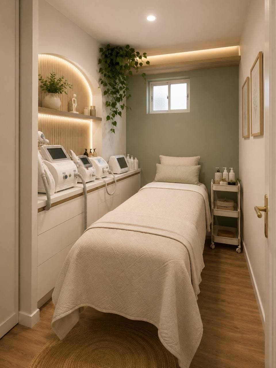 Cabina de tratamiento con tecnología especializada en Fisioderma
